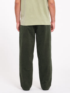 Frickin Loose Tapered Corduroy Trousers - Squadron Green