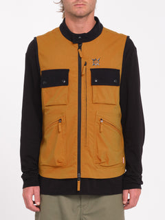 Bryan Iguchi Tds Vest - Chestnut Brown