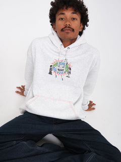 Keutchi Hoodie - Bone Heather