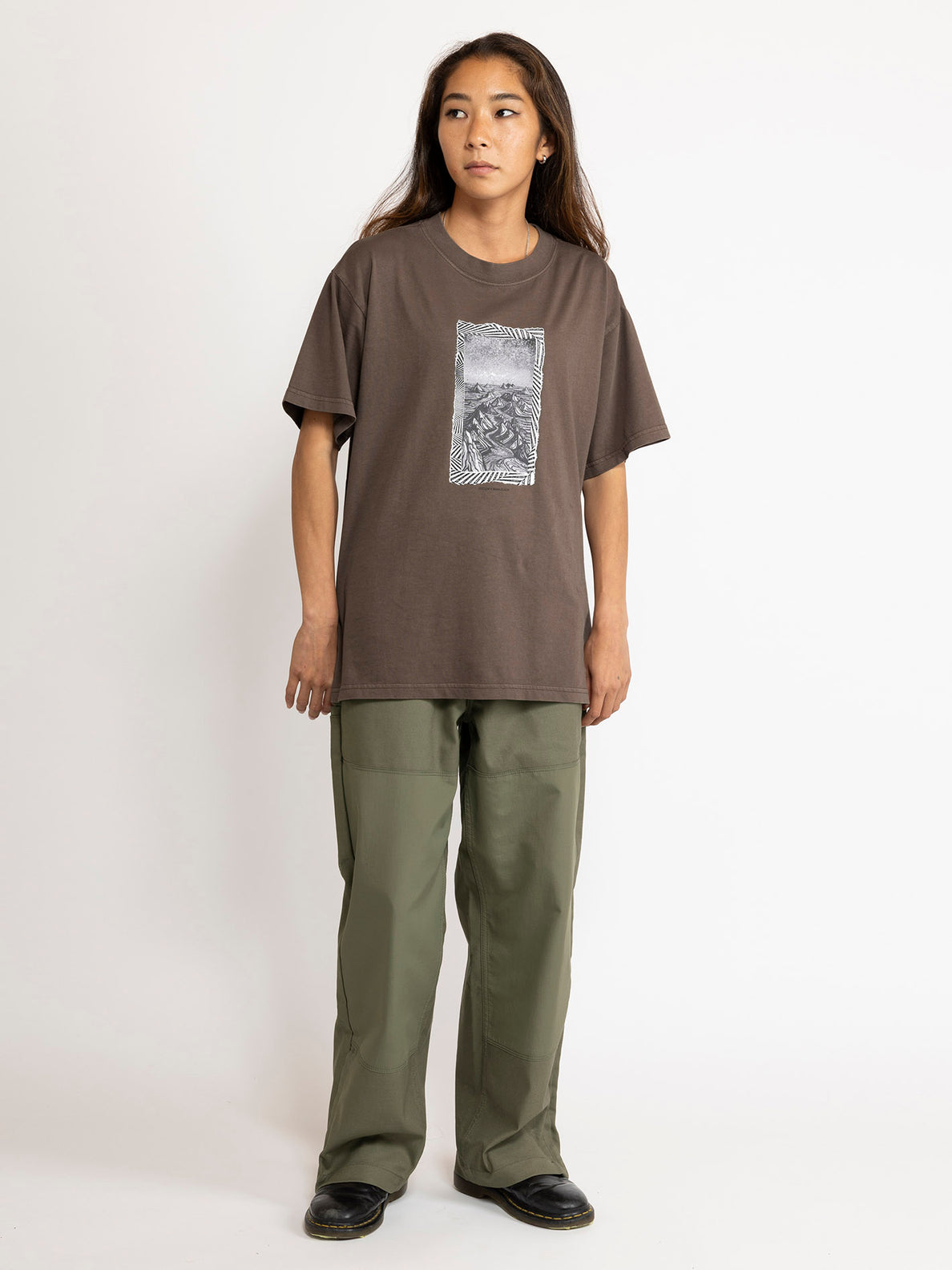 Iguchi Valley T-Shirt - Dark Earth