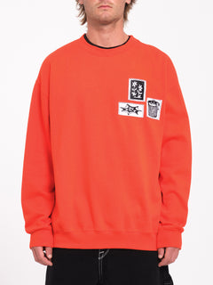 Keutchi Sweatshirt - Bright Red