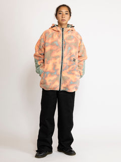 Iguchi Zip Hoodie - Tigerlily