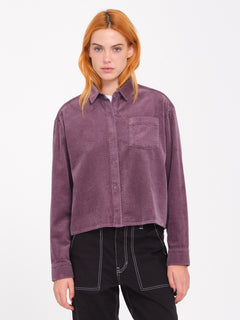 Weellow Corduroy Shirt - Vintage Violet