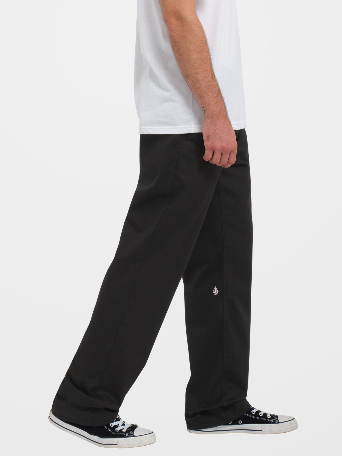 Pantaloni Chino Regular Stretch Frickin - NERO (A1112304_BLK) [2]