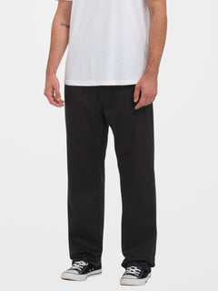 Pantaloni Chino Regular Stretch Frickin - NERO (A1112304_BLK) [F]