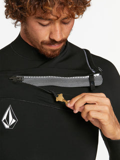 MUTA MODULATOR 3/2MM CHEST ZIP - NERO