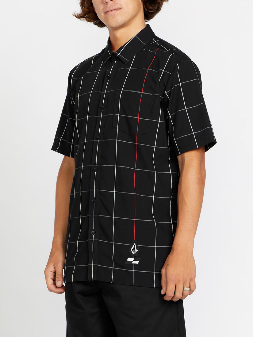 SCHROFF X VOLCOM PLAID SS (A0422401_BLK) [15]