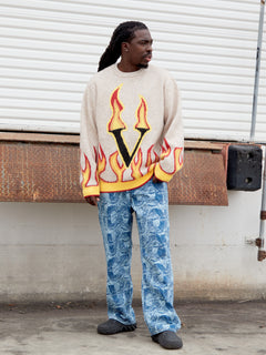 Fergadelic Sweater - Dirty White