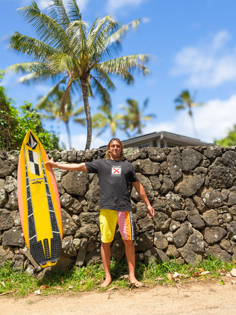 Schroff X Volcom Liberators 20" Boardshort - Blazing Yellow