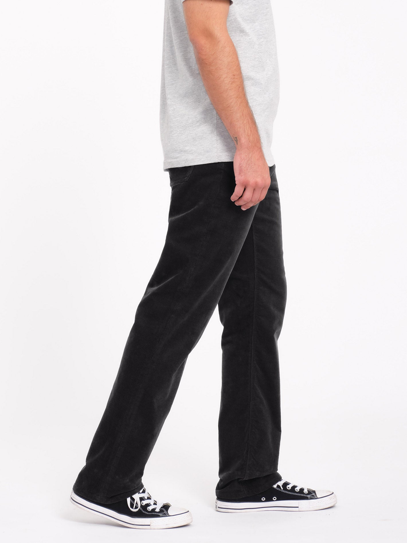 Solver 5 Pocket Corduroy Trousers Stealth Men Volcom Europe