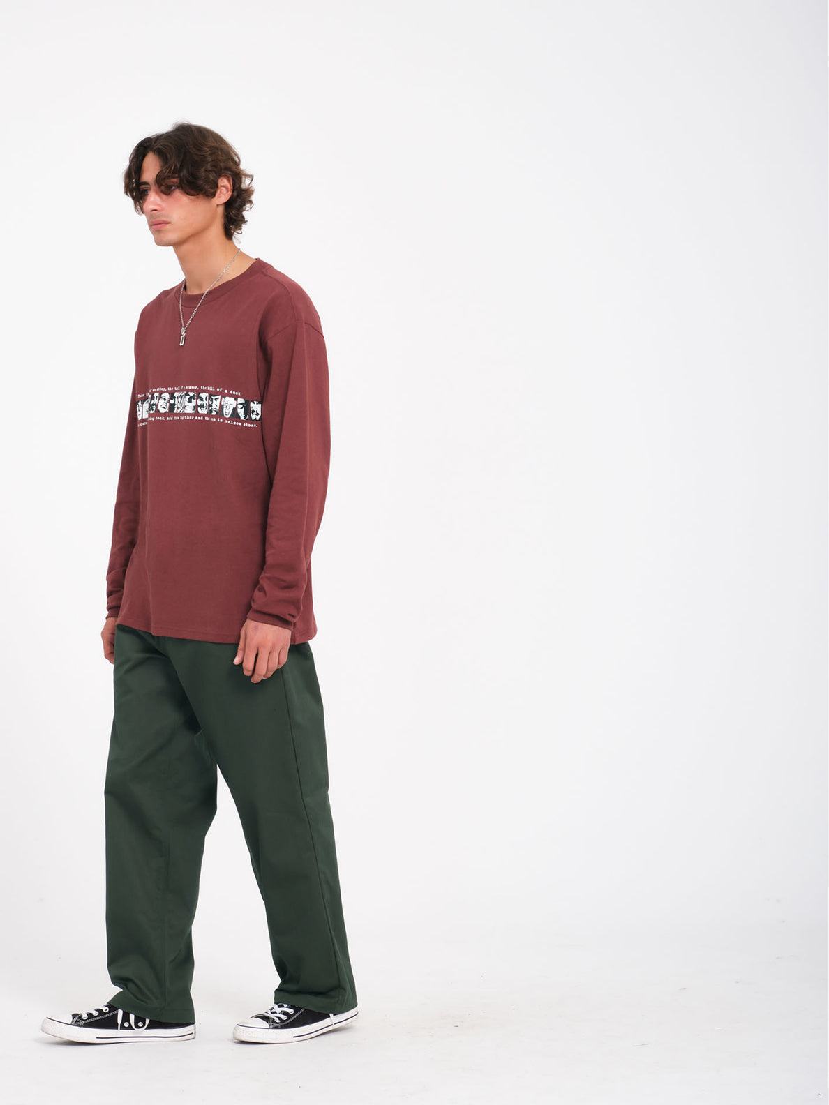 Frickin Skate Chino Trousers - Dark Forest