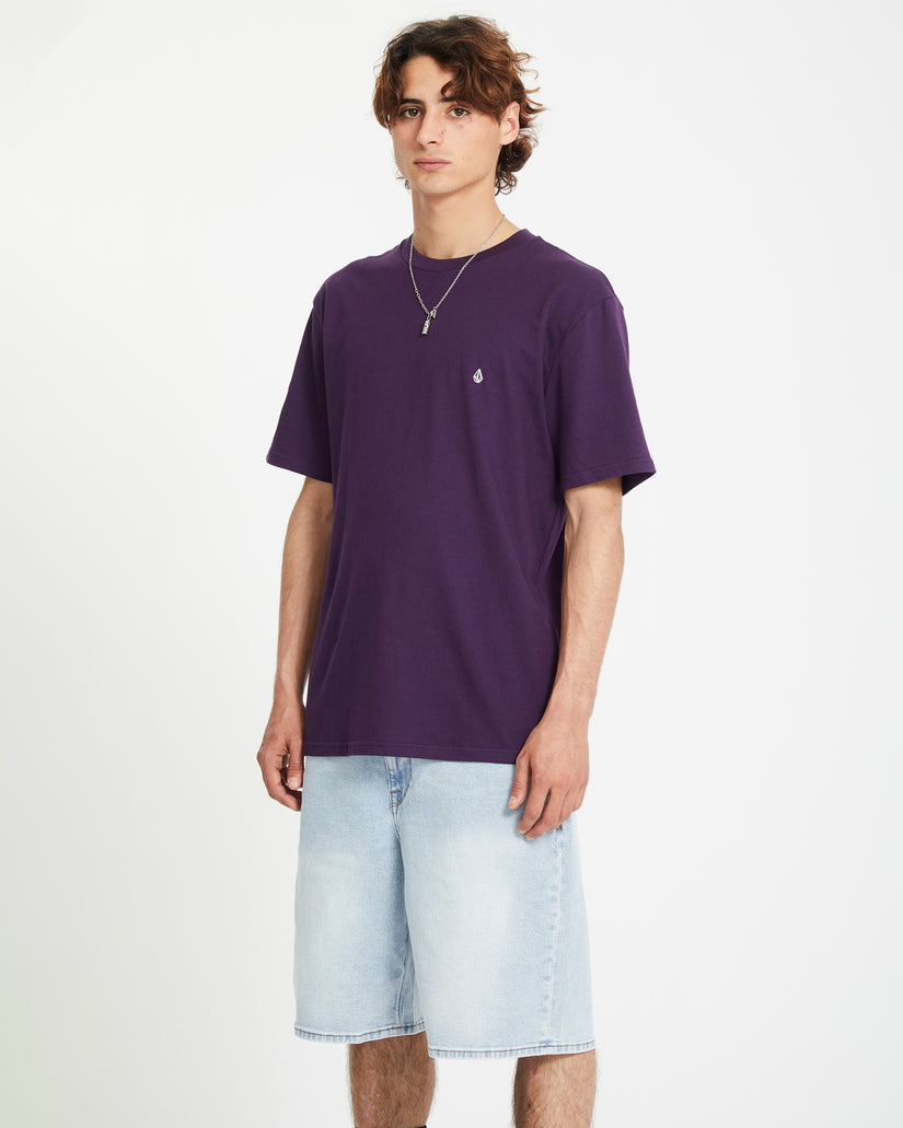 Stone Blanks T-shirt - GRAPE ROYALE