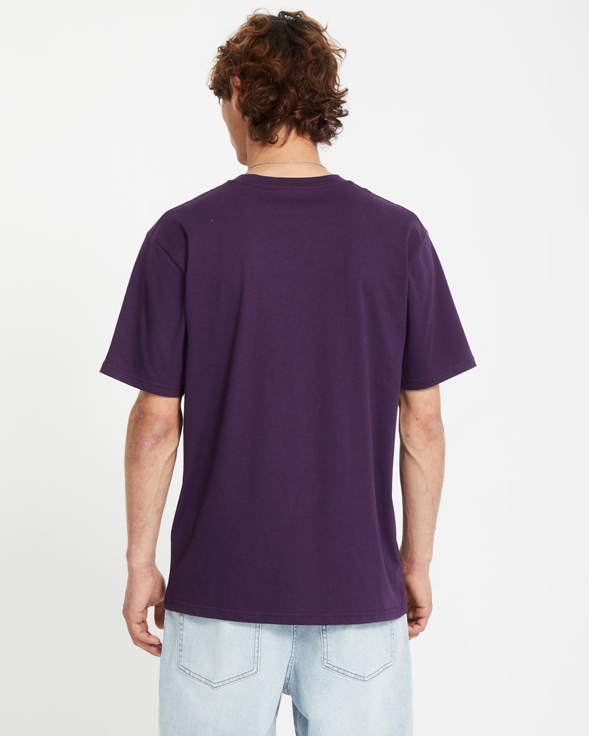 Stone Blanks T-shirt - GRAPE ROYALE