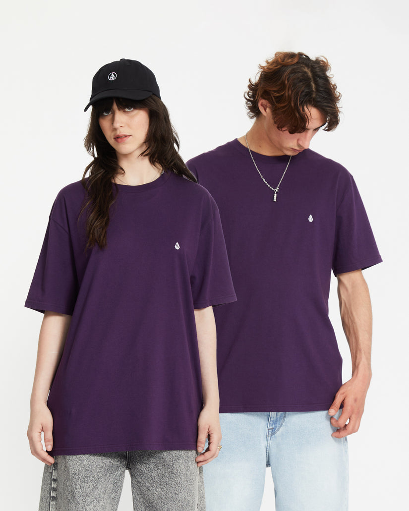 Stone Blanks T-shirt - GRAPE ROYALE