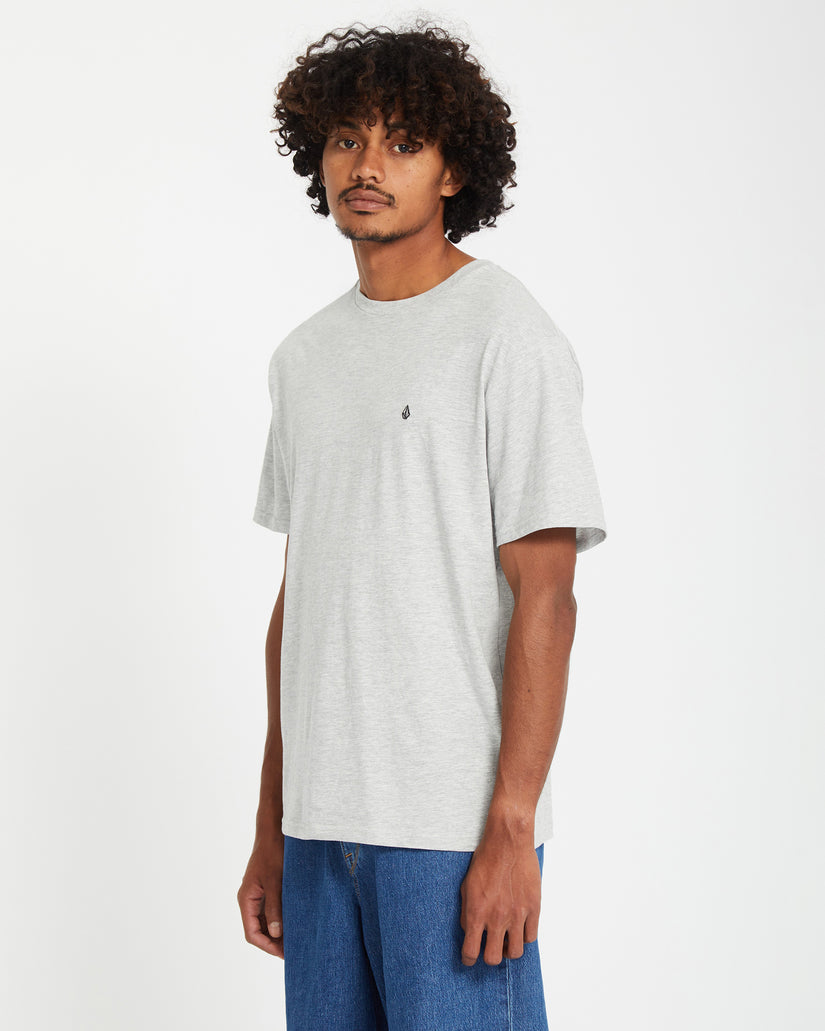 Stone Blanks T-shirt - HEATHER GREY