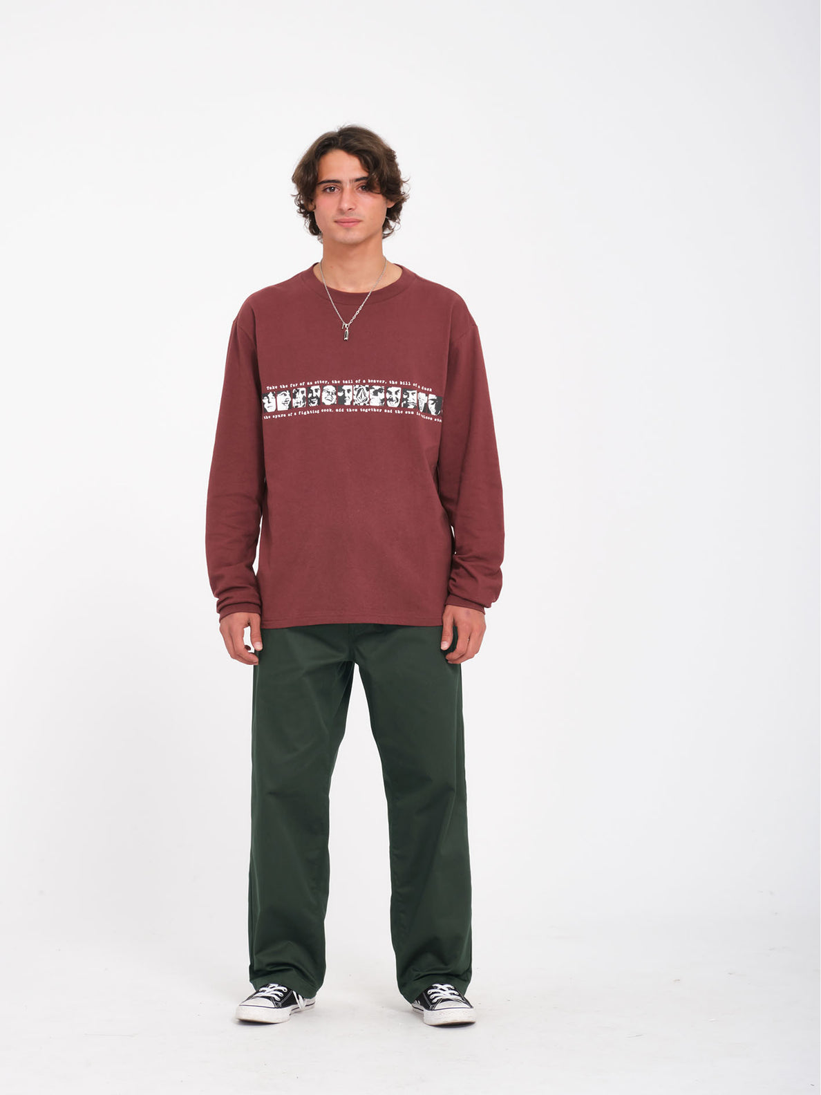 Skate Vitals Remy T-Shirt - Merlot