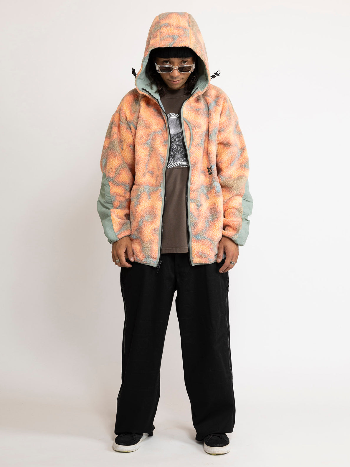 Iguchi Zip Hoodie - Tigerlily