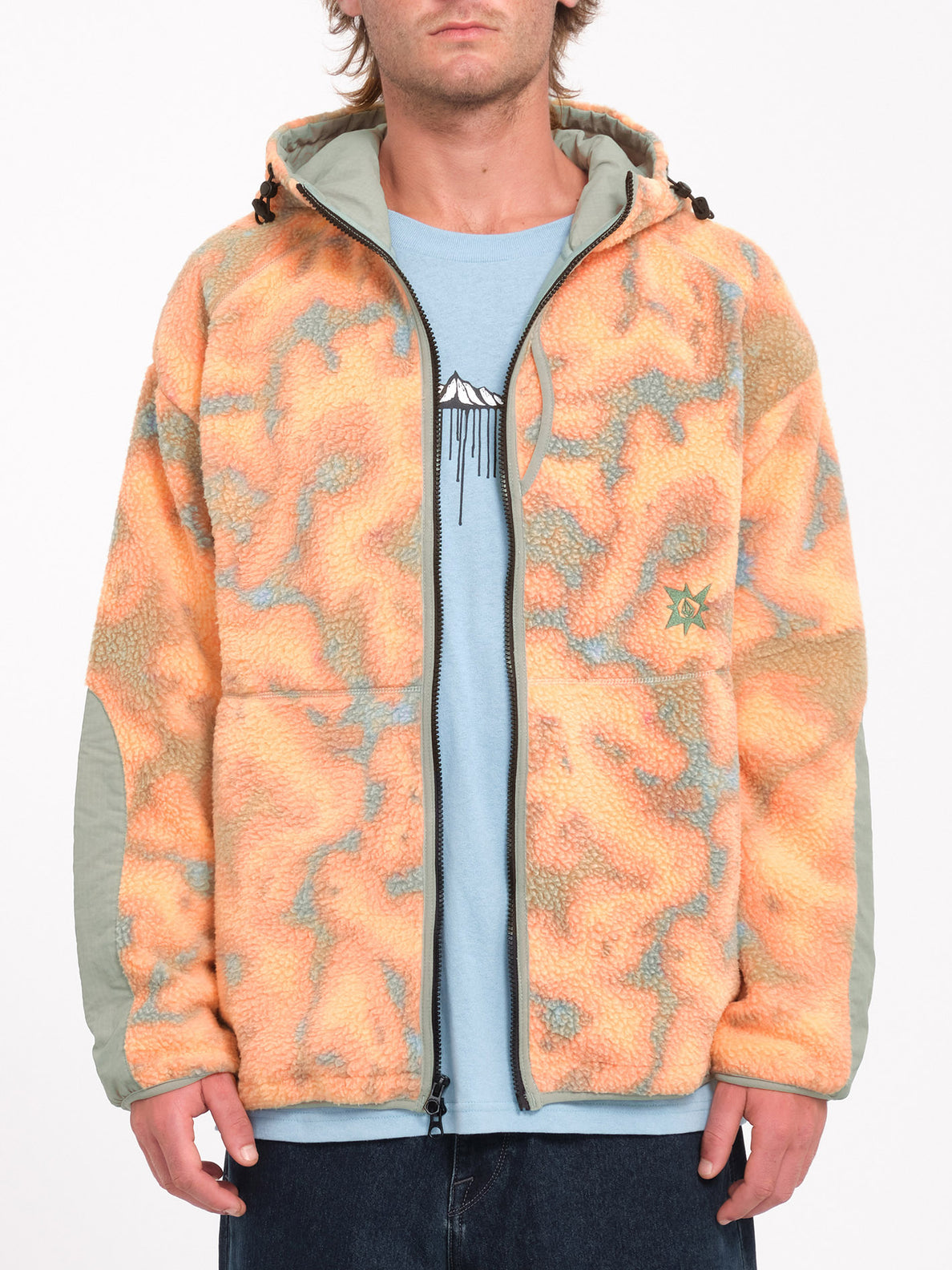 Iguchi Zip Hoodie - Tigerlily