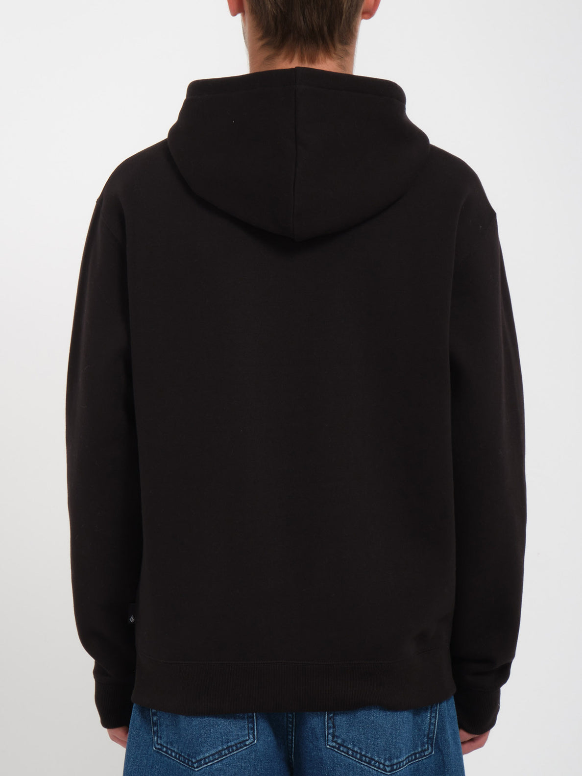 Single Stone Zip Hoodie - Black