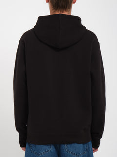 Single Stone Zip Hoodie - Black