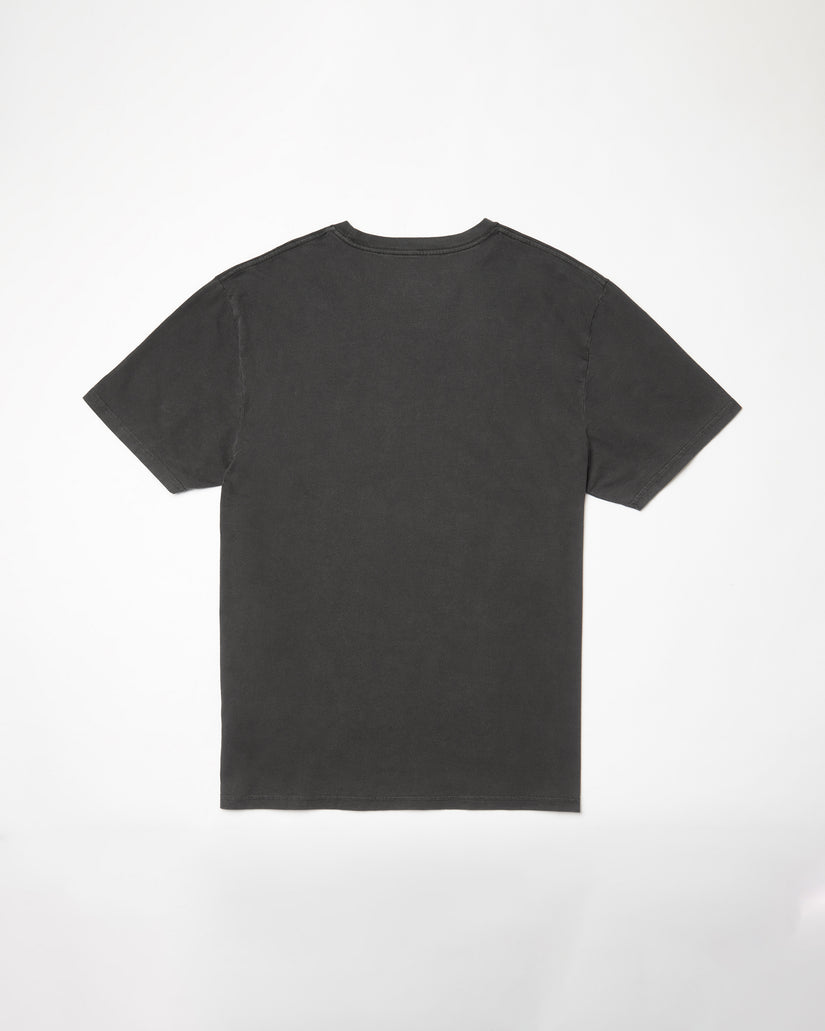 Solid Stone T-shirt - BLACK