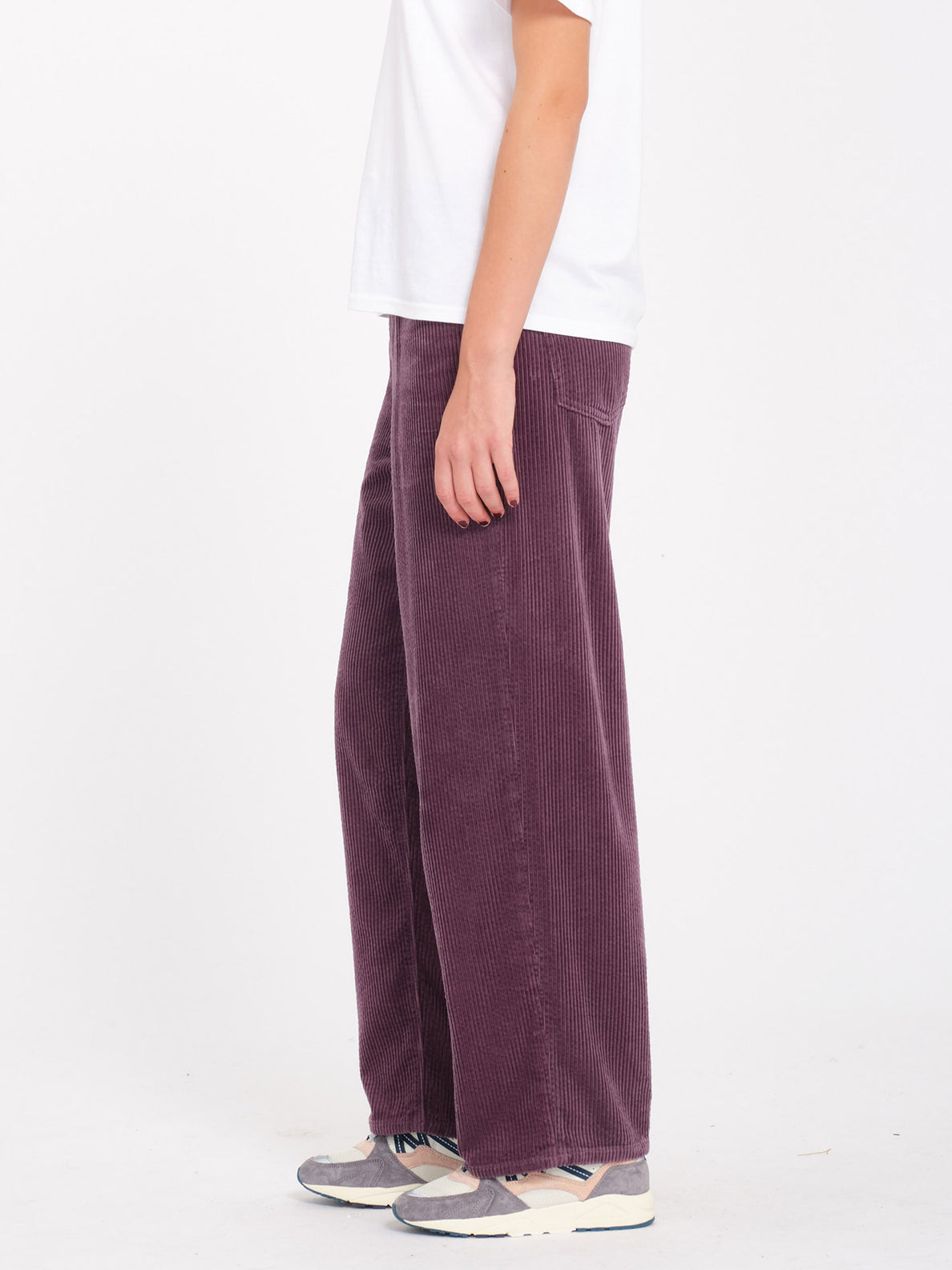 Weellow Corduroy Trousers - Vintage Violet