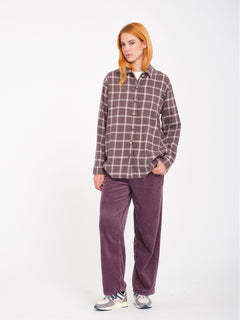 Weellow Corduroy Trousers - Vintage Violet