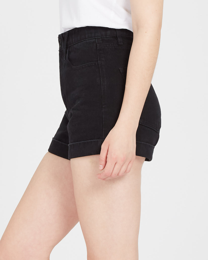 Weellow Denim Short - BLACK