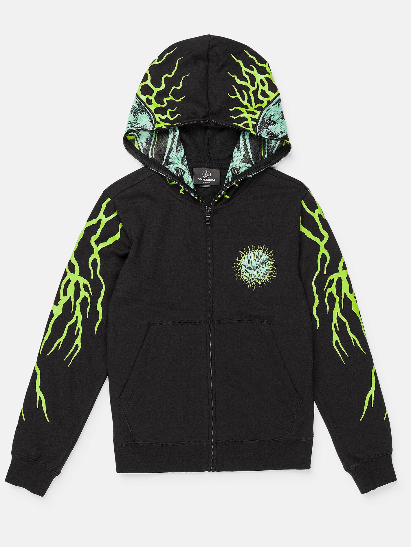 UNISEX ECO top FRIENDLY Sauriêl Alien Zip Up Hoodie