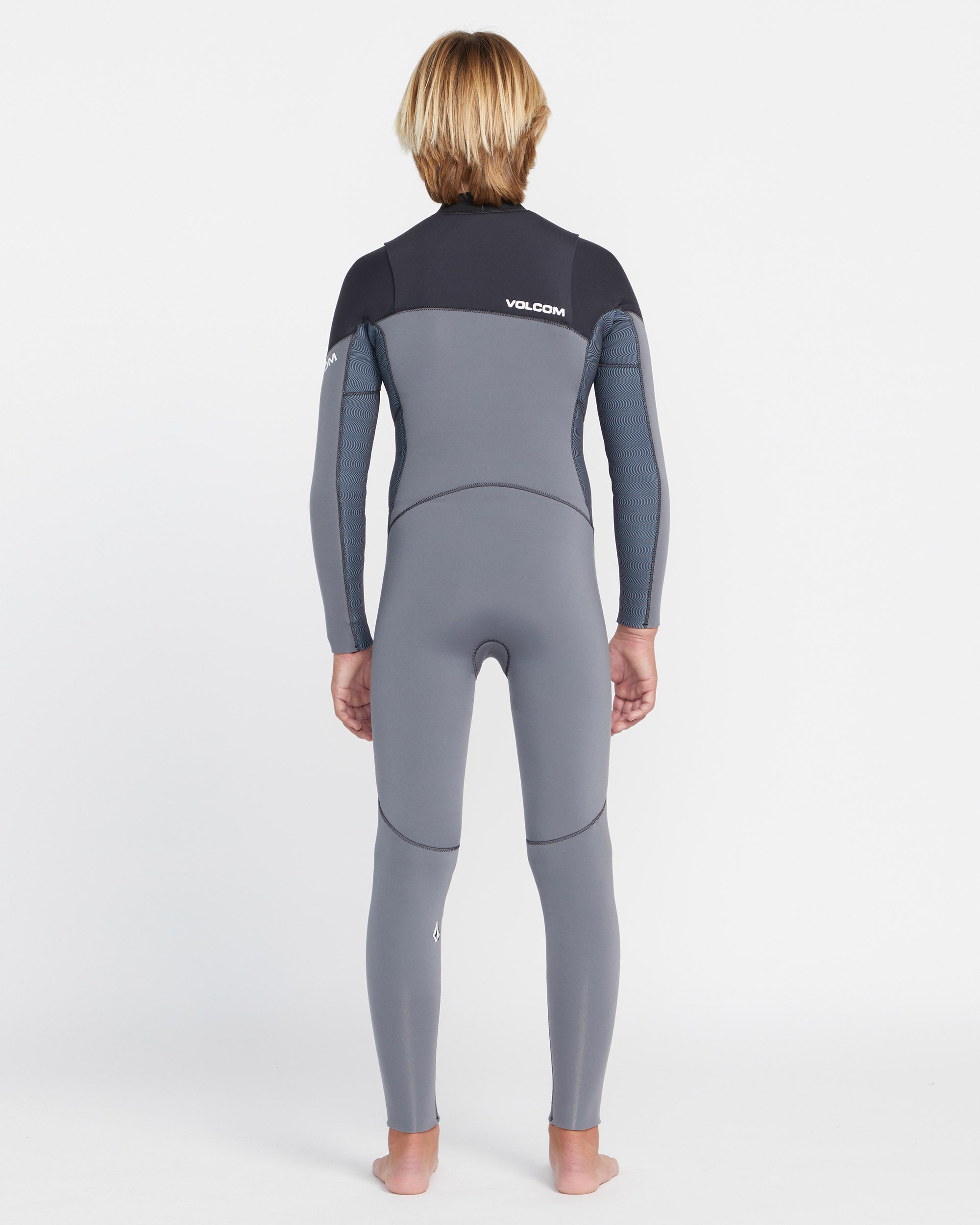 Modulator 4/3Mm Chest Zip Long Sleeve Wetsuit - Charcoal - (KIDS) -  CHARCOAL / 8