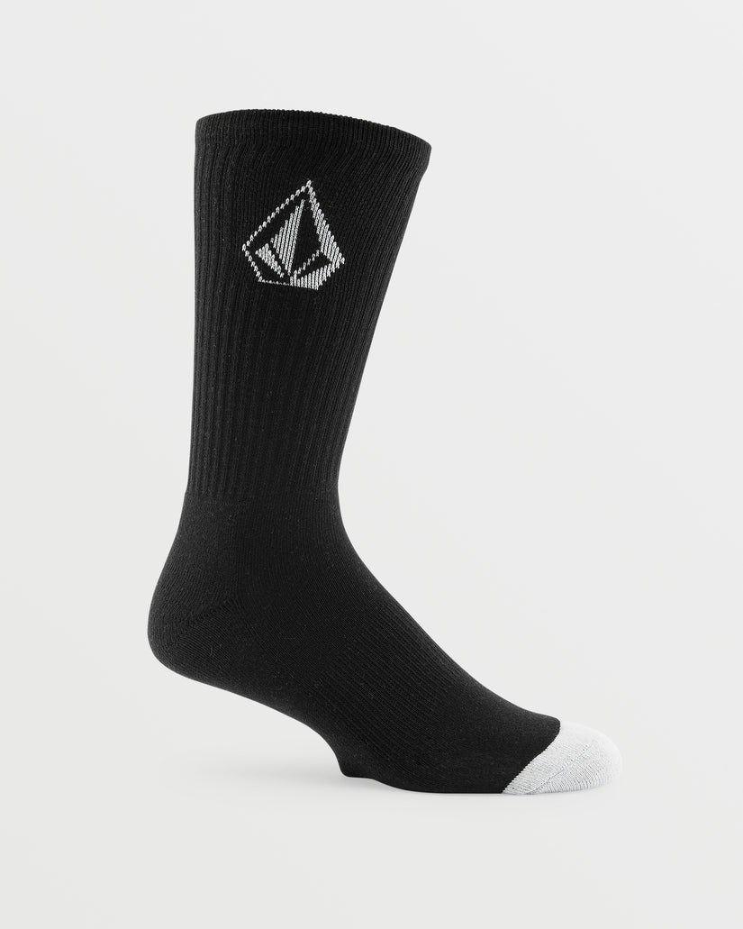 Full Stone Socks (3 Pack) - BLACK