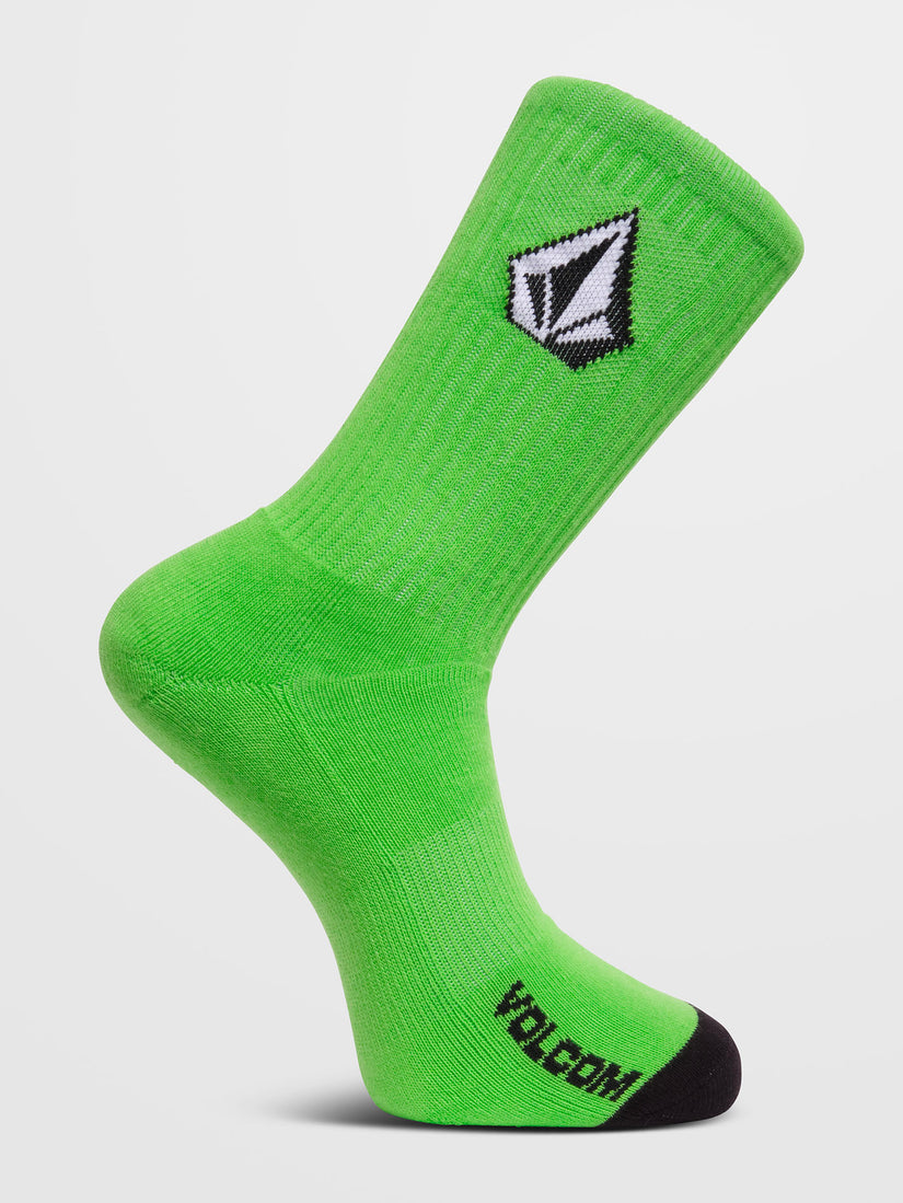 Full Stone Socks (3 Pack) - Electric Green