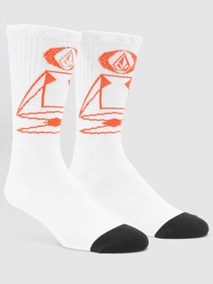 Skate Vitals Remy S Socks - Off White