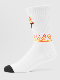 Fergadelic Socks - White