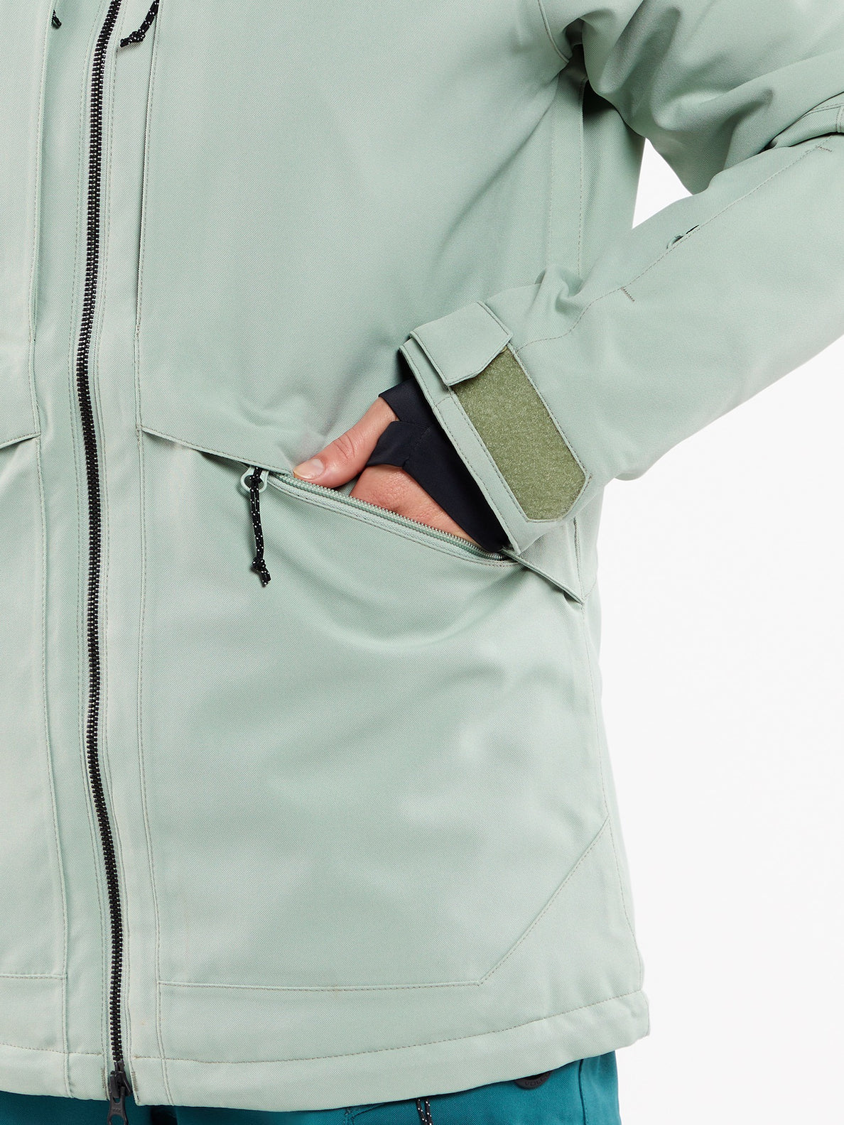 Shelter 3D Stretch Jacket - SAGE FROST - Women - Volcom EU