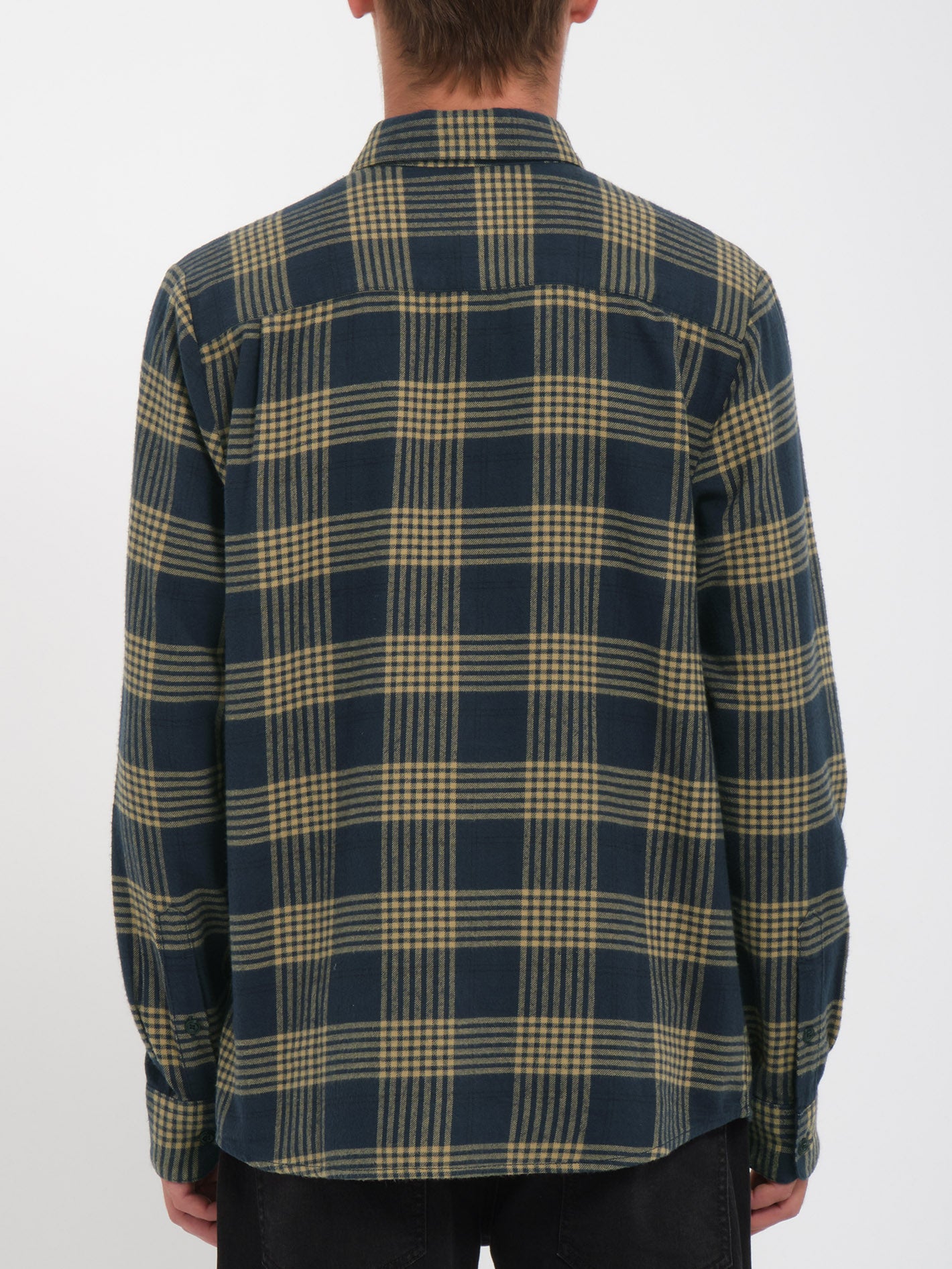 Caden Plaid Shirt - NAVY - Men - Volcom EUROPE – Volcom Europe