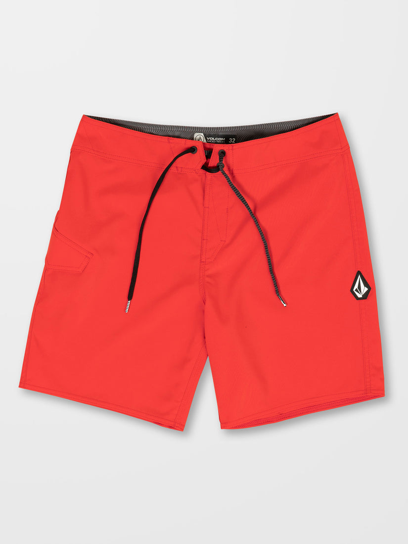 Lido Solid Mod 18" Boardshort - RIBBON RED (A0812122_RNR) [1]