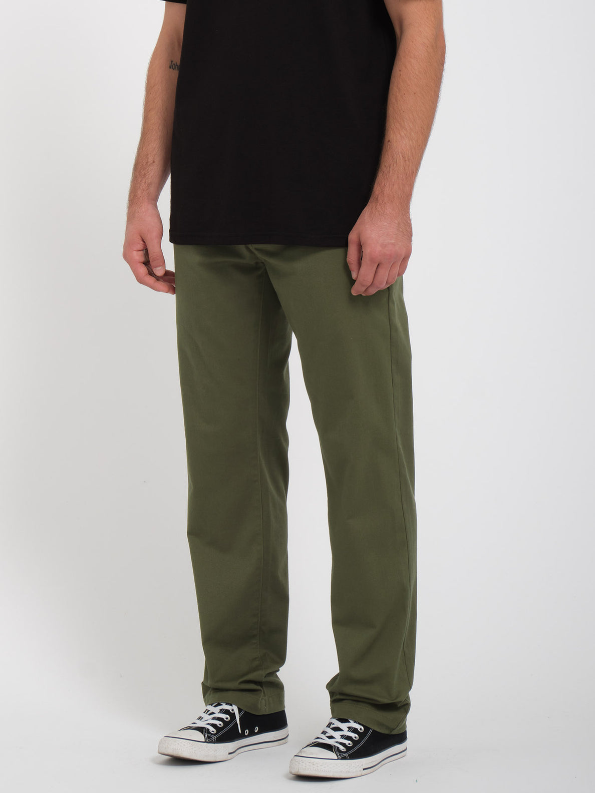 Frickin Modern Stretch Chino Trousers - SQUADRON GREEN - Men - Volcom  EUROPE – Volcom Europe