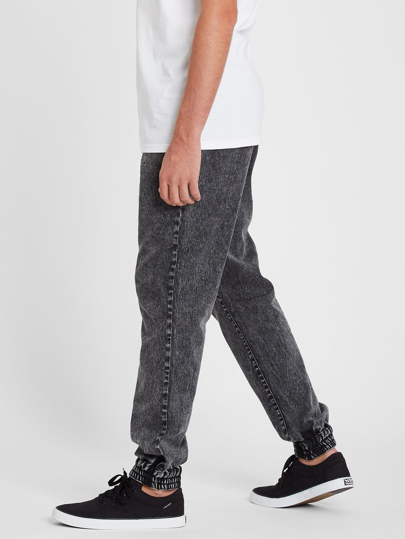 Denim Jogger Pant - Black (A1211901_BLK) [3]