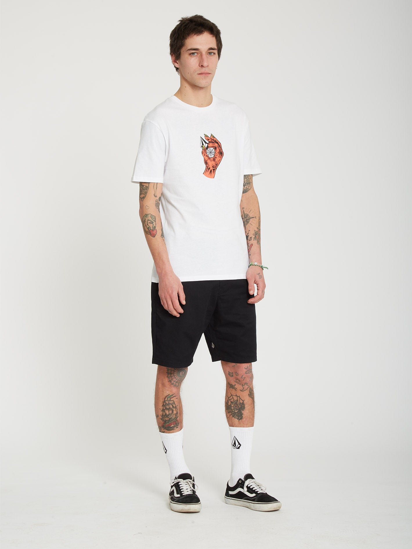 Sam Ryser T-shirt - OFF WHITE - Men - Volcom UK – Volcom United Kingdom