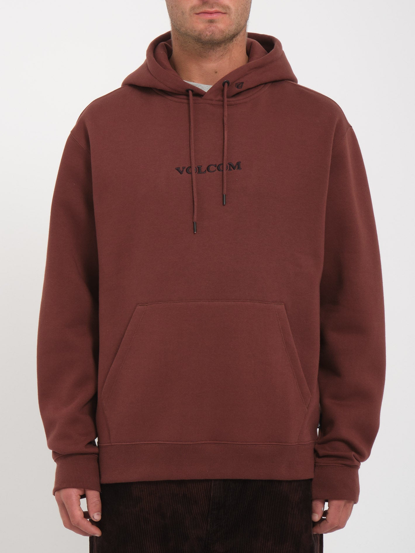 Volcom Stone Hoodie - BITTER CHOCOLATE