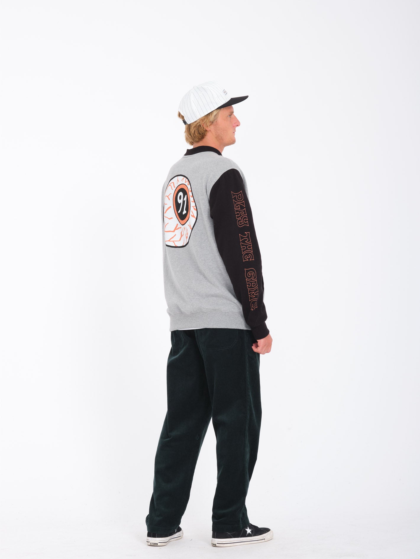 Nando Von Arb Zip Sweatshirt - HEATHER GREY - Men - Volcom EUROPE