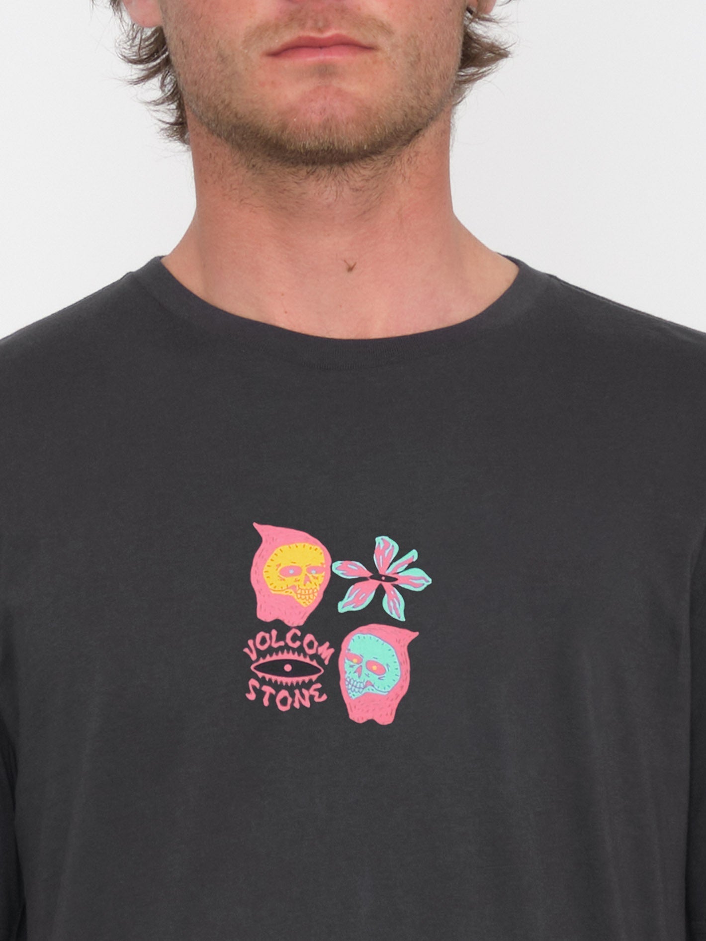 Flower Budz T-shirt - STEALTH - Men - Volcom EU – Volcom Europe