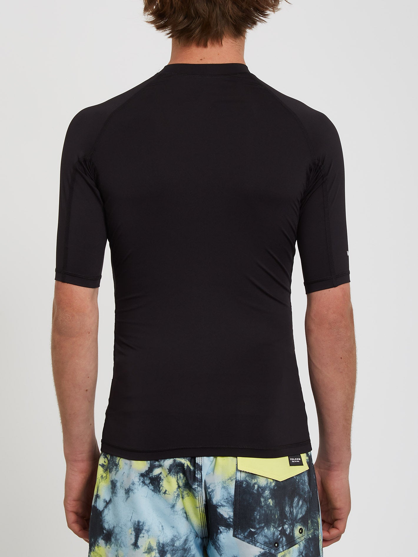 Lido Solid Rashguard - BLACK – Volcom Europe