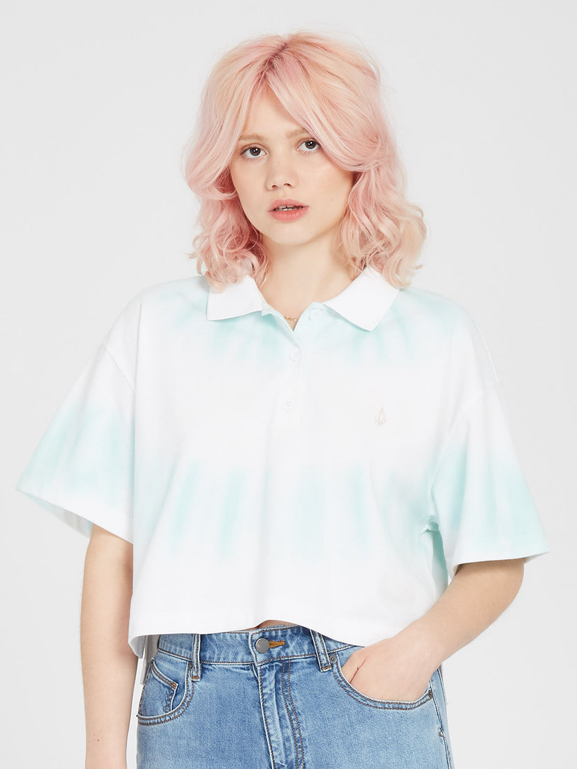 Pop Ztar Polo - PALE AQUA (B0112310_PAQ) [F]