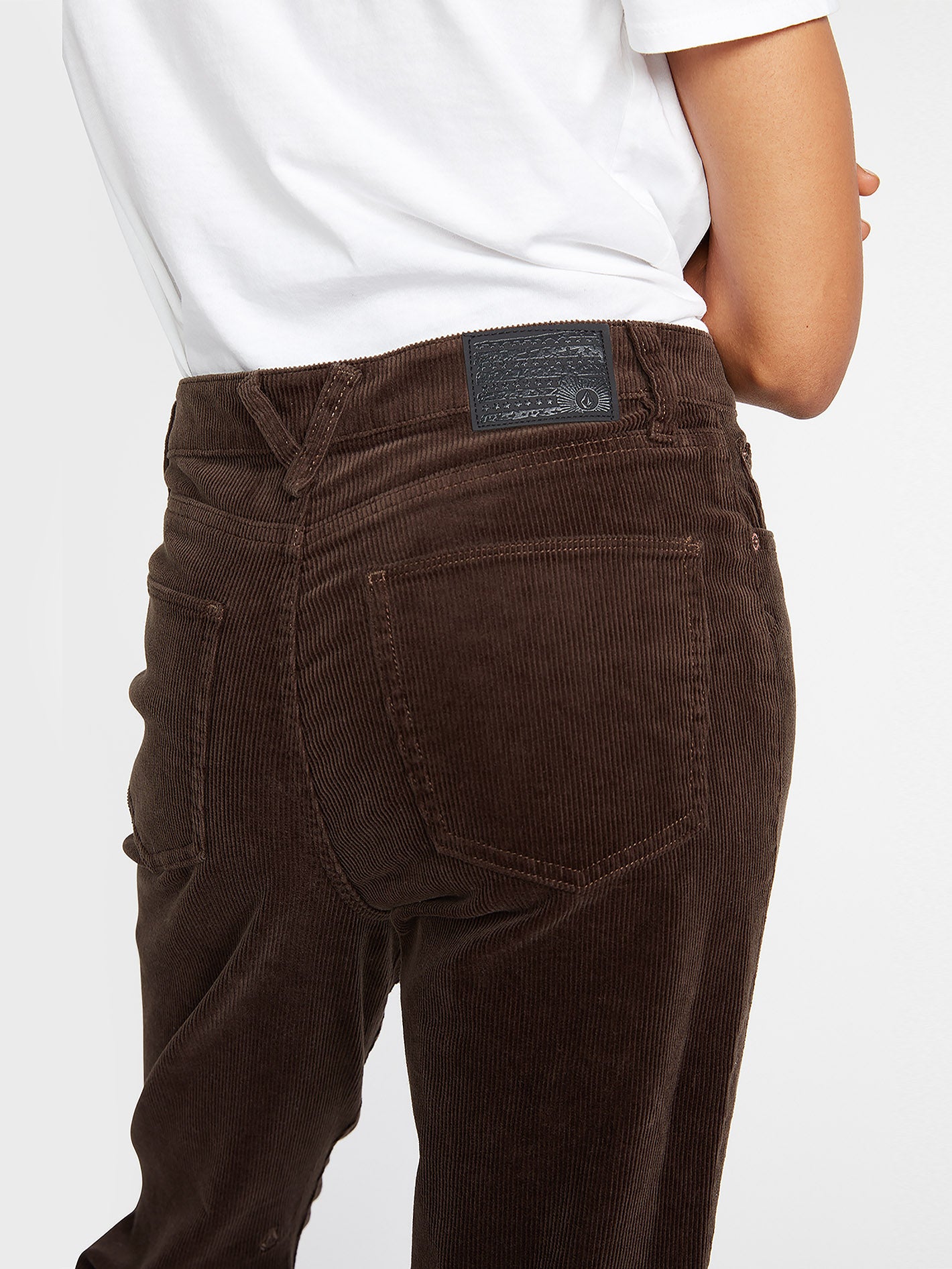 Stoned Straight Corduroy Trousers - ESPRESSO – Volcom Europe