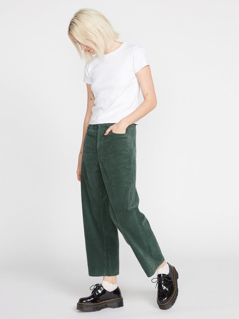 Weellow Corduroy Trousers - DARK PINE (B1932200_DPN) [1]