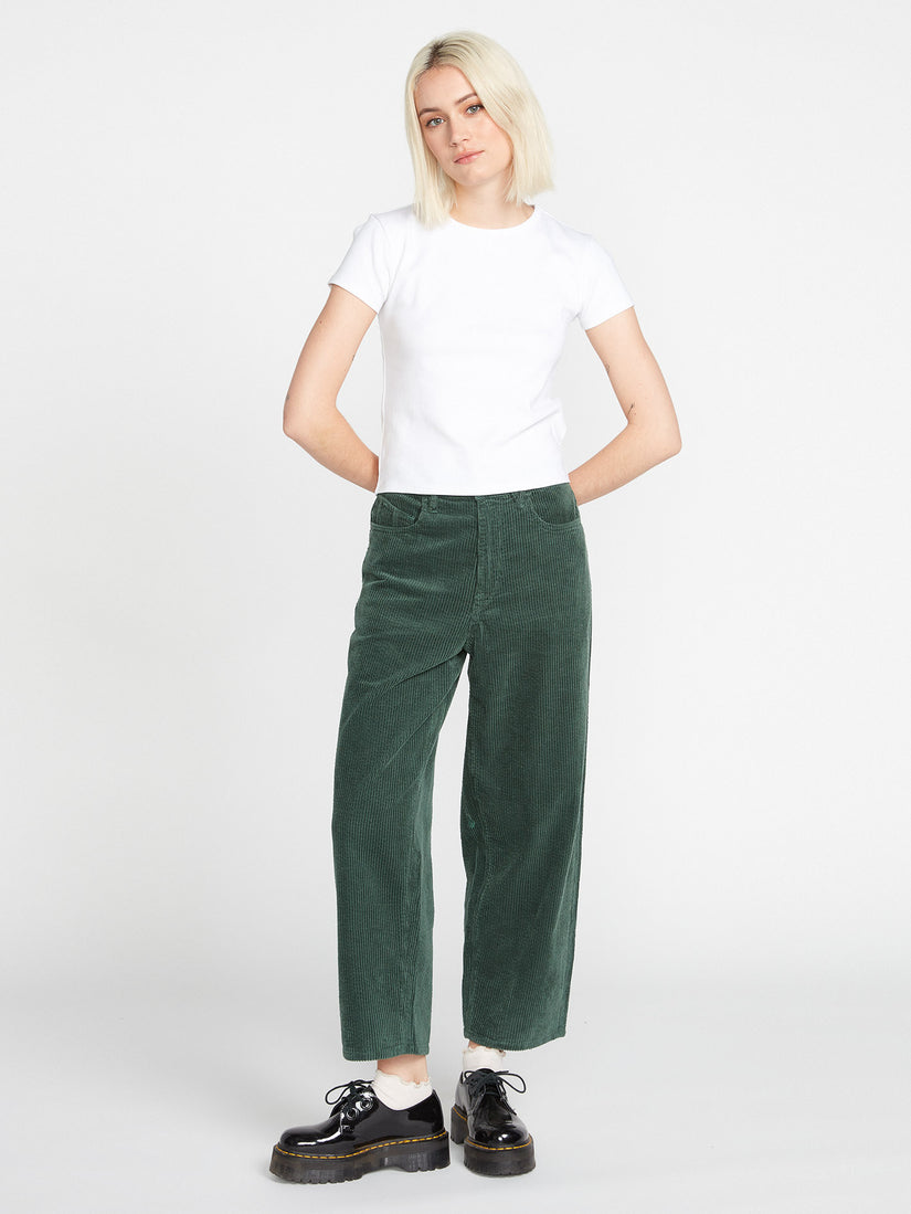 Weellow Corduroy Trousers - DARK PINE (B1932200_DPN) [F]