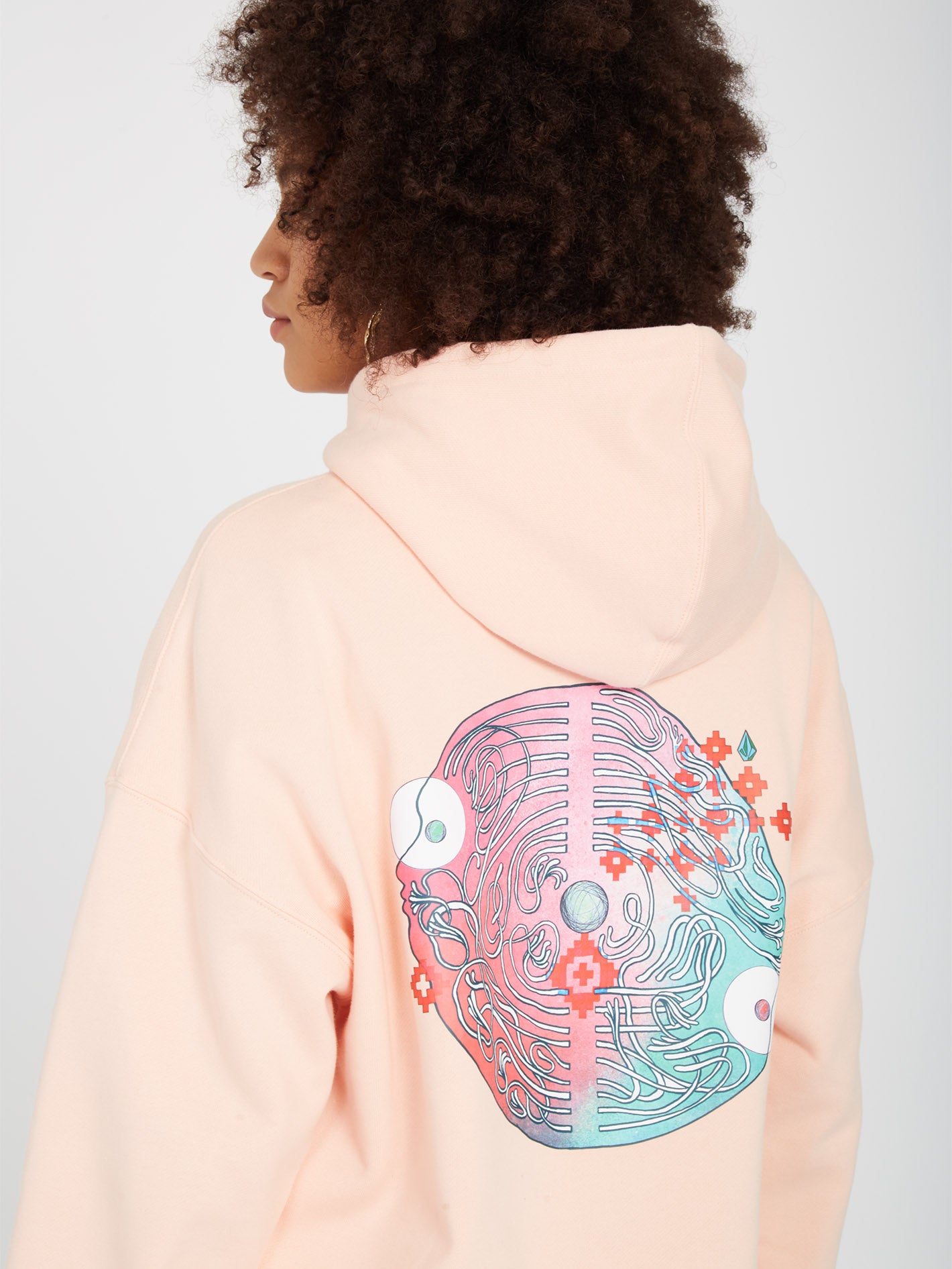 Ed Merlin Murray Hoodie - MELON - Women - Volcom EU – Volcom Europe