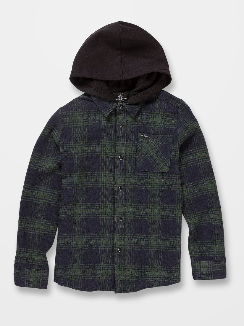 Tone Stone Hooded Shirt - CEDAR GREEN - (KIDS) (C0532230_CDG) [F]